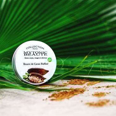 photographie de beurre de cacao raffine mytonic beaute thierry le moel photographe
