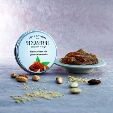 photographie de gel exfoliant mytonic beaute thierry le moel photographe