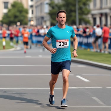 A well-equipped motorcycle workshop featuring a prominently displayed BMW GS motorcycle with red and black colors. The bike is mounted on a lift with various tools and equipment in the background. Another motorcycle can be seen on a lift in the background, highlighting a professional garage setting with organized workspaces.