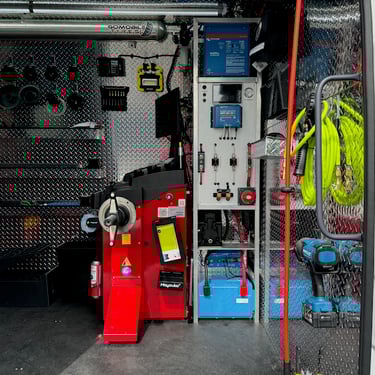 Inside our Pro model Sprinter