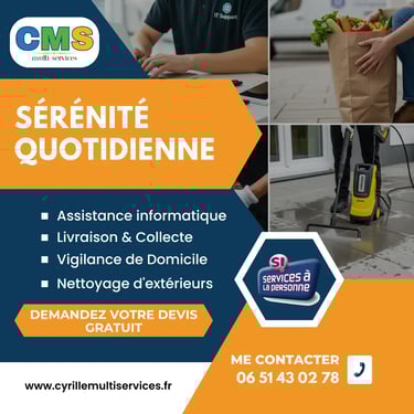 Visuel pack assistance quotidienne – informatique, courses, vigilance domicile Belfort