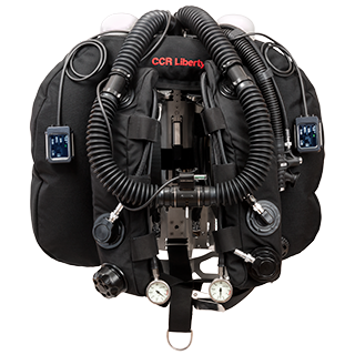 Recycleur Dorsal ECCR, backmount rebreather and sidemount CCR