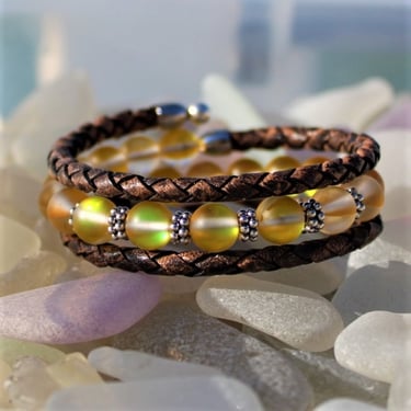 Amber gemstone bracelet