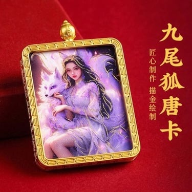 狐仙唐卡