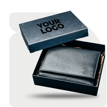 Luxury corporate gift box with personalized items for client appreciation
