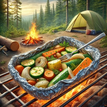 Pacotinho de Legumes Assados.