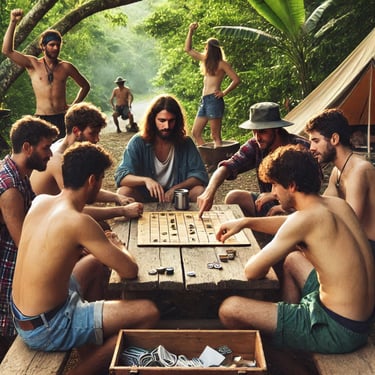 Jogos ao ar livre.