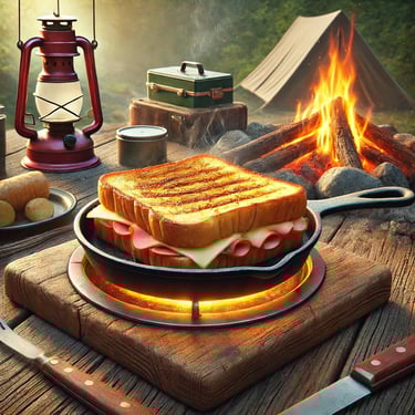 Sanduíche de Fogão a Lenha.