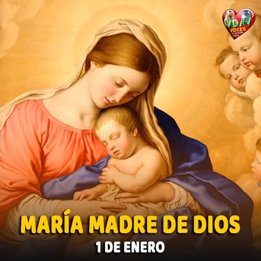 1 de enero. María Madre de Dios