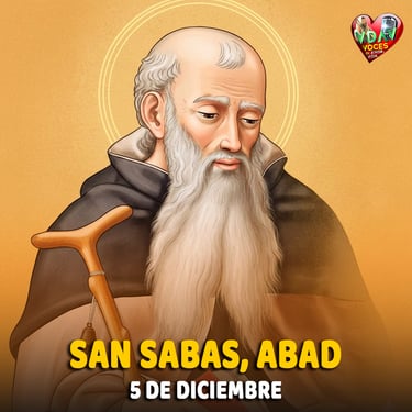 San sabas Abad 5 de diciembre
