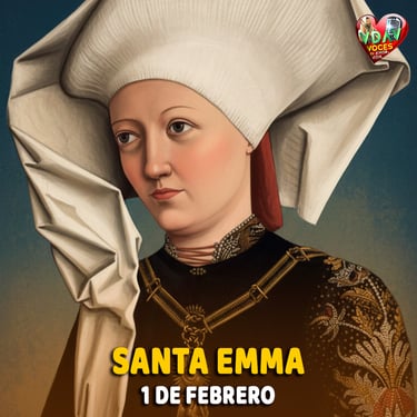 Santa Emma de Inglaterra — “la mano fuerte que supo amar sin miedo”