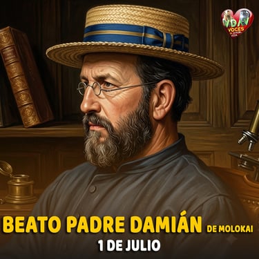 1 de julio – Beato Padre Damián de Molokai El apóstol que abrazó el sufrimiento por amor