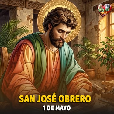 1 DE MAYO San jose obrero Santo de Hoy