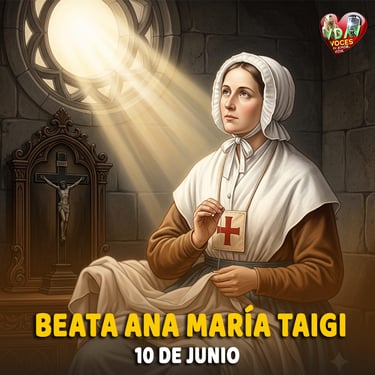 Santo de hoy 10 de junio. Beata Ana María Taigi
