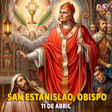 11 de abril. San Estanislao, Obispo y mártir (+ 1079)