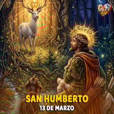 13 de marzo San Humberto Cazador y obispo – El que tuvo pensamientos luminosos