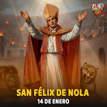 San Félix de Nola, el soldado de Cristo que eligió la fidelidad antes que la gloria.