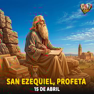 15 de abril. San Ezequiel, Profeta (598 a. C.)