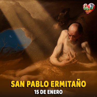 15 de enero. San Pablo, Primer ermitaño
