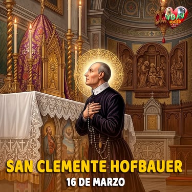 16 de marzo. San Clemente Hofbauer (+ 1820)