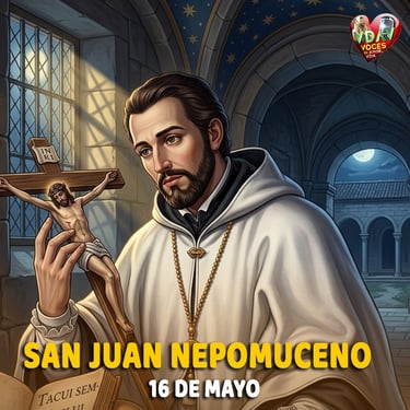 Santo de hoy 16 de mayo. San Juan Nepomuceno, Mártir (+ 1393)