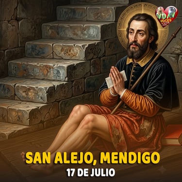 17 de julio. San Alejo, Mendigo (s. V)