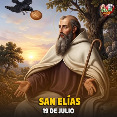 Santo de hoy 19 de julio. San Elías, Profeta (+ 850 a.C.)
