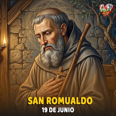 Santo de hoy 19 de junio. San Romualdo, Fundador de los Camaldulenses (+ 1027)