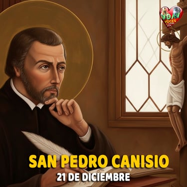 San pedro canisio santo del 21 de diciembre