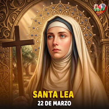 22 de marzo. Santa Lea (+ 384)