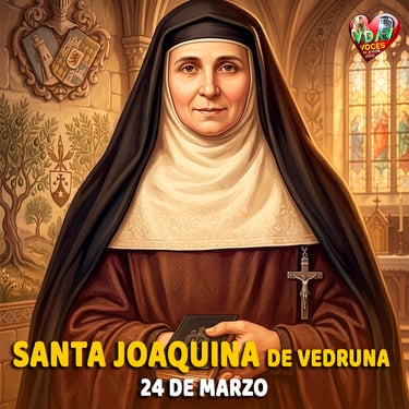 24 de marzo – Santa Joaquina de Vedruna – “Dios dispondrá”