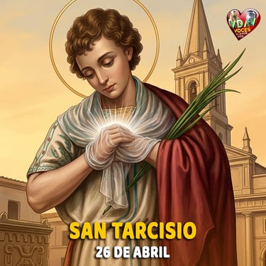 Santo de hoy 26 de abril. San Tarcisio