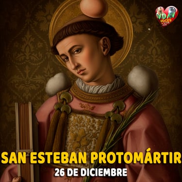San Esteban protomartir patrono de los jovenes