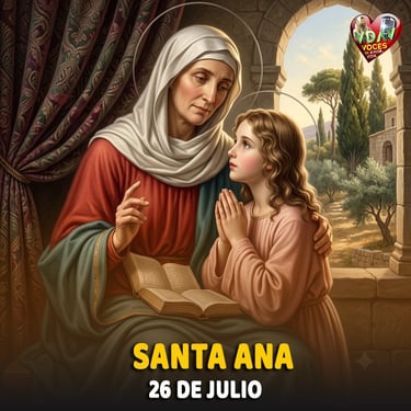 26 de julio. Santa Ana, la madre de María