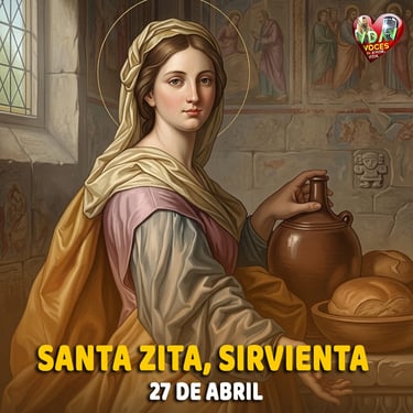 Santo de hoy 27 de abril. Santa Zita, Sirvienta (+ 1278)