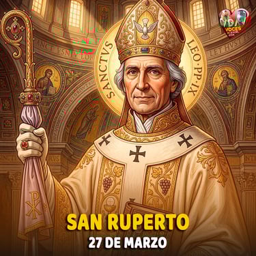 27 de marzo. San Ruperto, Obispo, misionero (+ 710)
