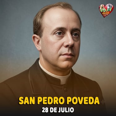 Santo de hoy 28 de julio. San Pedro Poveda, mártir