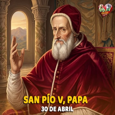 Santo de hoy 30 de abril. San Pío V, Papa (+ 1572)