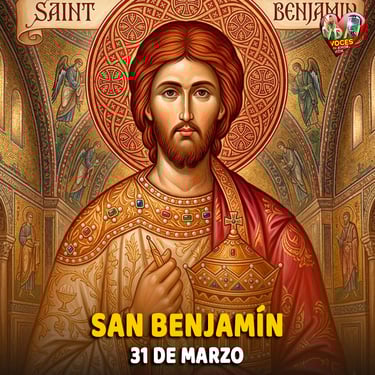 31 de marzo San Benjamín El diácono que no pudo callar la verdad