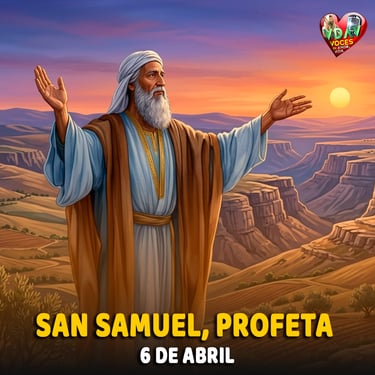 6 de abril – San Samuel “Escuchar a Dios es el inicio de toda misión”