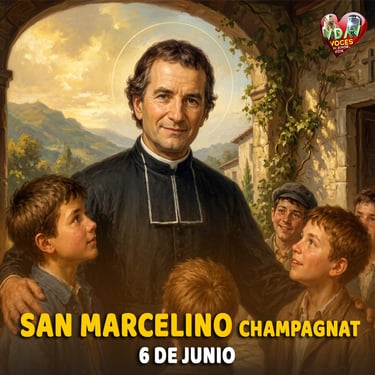 Santo de hoy 6 de junio. San Marcelino Champagnat, Fundador (+ 1840)
