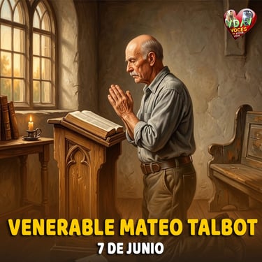 Santo de hoy 7 de junio. Venerable Mateo Talbot (+ 1925)