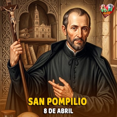 8 de abril – san pompilio: el maestro que caminó descalzo por amor