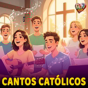 Cantos catolicos en el sitio web voces de amor y vida