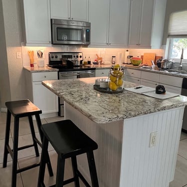 Picture of kitchen renovation by White and Wood Custom Carpentry in Orlando Florida