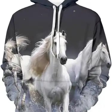 Χειμωνιάτικο hoodie με ψηφιακή εκτύπωση λογοτύπου για εταιρική προβολή