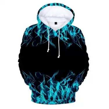 Κοντινή λήψη hoodie με εκτύπωση – λεπτομέρεια υφής και σχεδίου