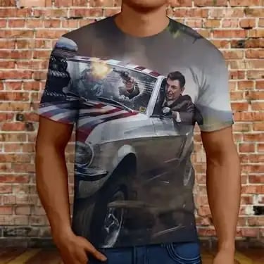 T-shirt με ολική εκτύπωση σε όλη την επιφάνεια – ιδανικό για προωθητικές ενέργειες