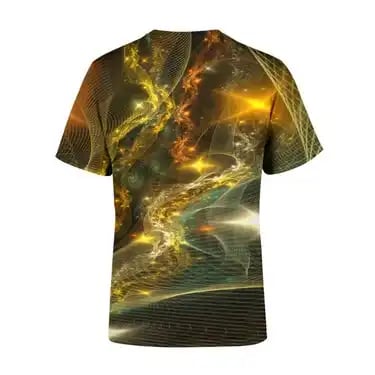 T-shirt με εκτύπωση σε χρήση από πελάτη