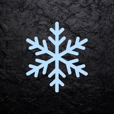 Catégorie à venir — icône flocon sur fond sombre.